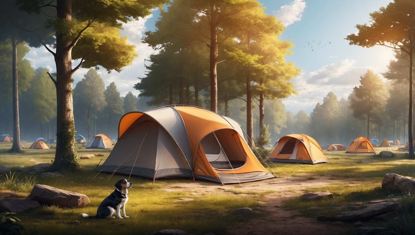 Hundefreundlicher Campingplatz für vierbeinige Begleiter
