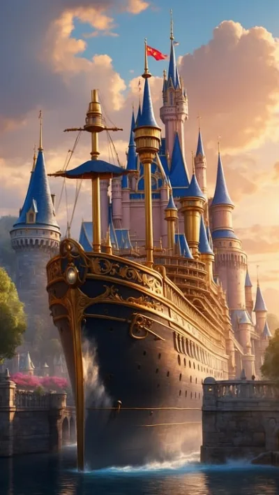 Dein neues Disney-Kreuzfahrtschiff ist da – Vollmond & Meer erleben!