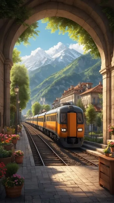 Deine Bahn wird später pünktlich – plane mehr Zeit ein!