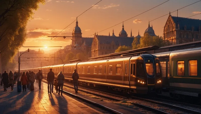 Deine Bahn wird später pünktlich – plane mehr Zeit ein!