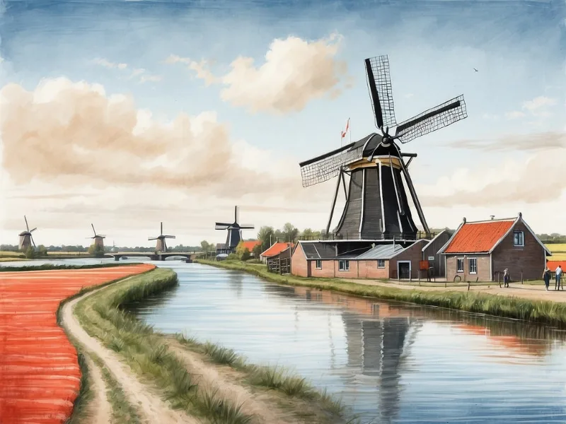 Die Wasserwege der Niederlande - Eine Entdeckungsreise durch Kanäle und Flüsse