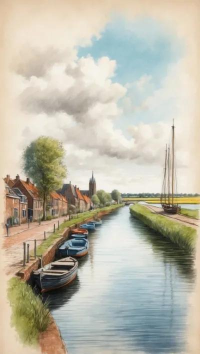 Die Wasserwege der Niederlande - Eine Entdeckungsreise durch Kanäle und Flüsse