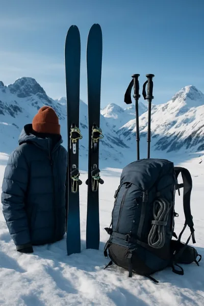 Dinge, die man beim Skiwandern braucht