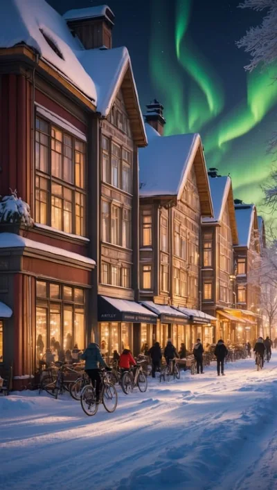 Du, Oulu ruft: Winterradeln & schreiende Pitcher!