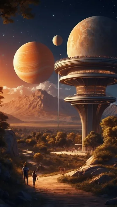 Du, schau dir Venus, Merkur & Saturn an!