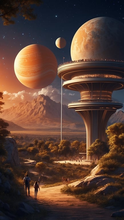 Du, schau dir Venus, Merkur & Saturn an!