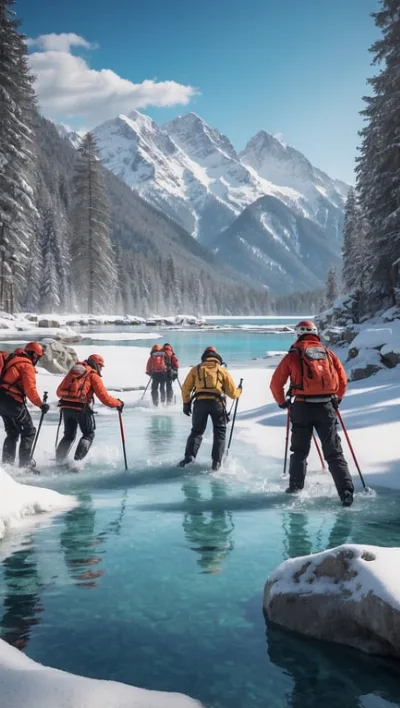 "Eibsee: Menschen brechen ins Eis ein - dramatische Rettung"