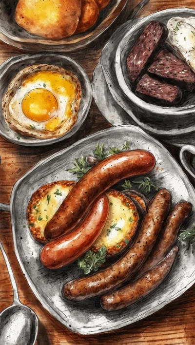Ein typisches englisches Frühstück