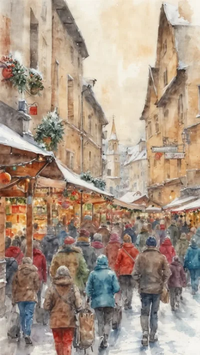 Ein Viertel der Wintertouristen fährt zu Weihnachtsmärkten – der neue Winter-Trend
