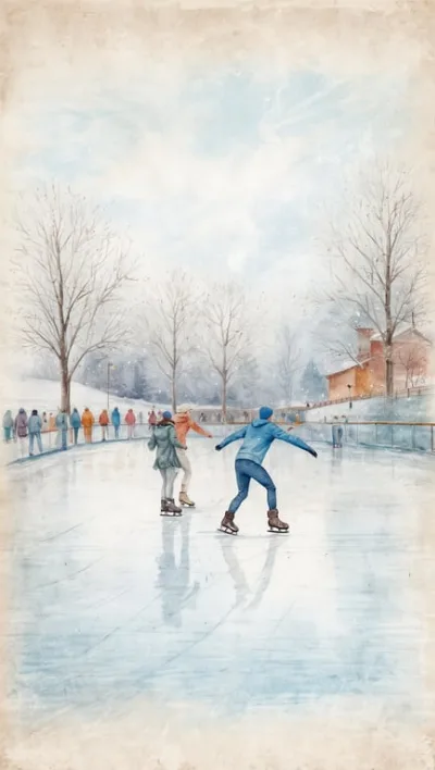 Eislaufen im Winterparadies: Zollverein-Eisbahn 2024/2025