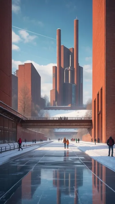 Eislaufen zwischen Industriedenkmälern: Zollverein 2025/2026