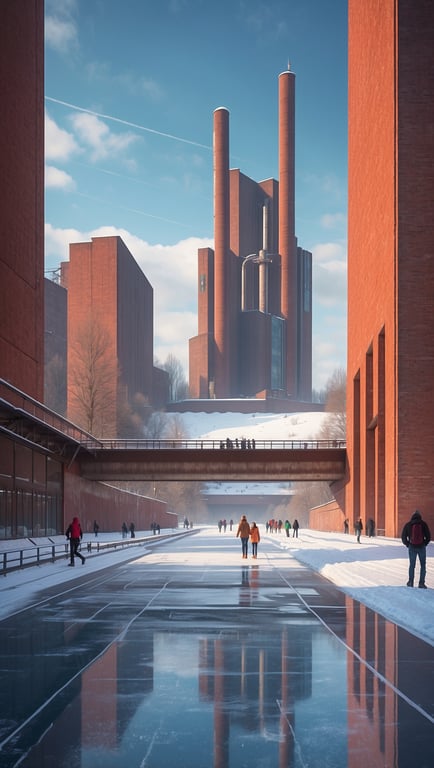 Eislaufen zwischen Industriedenkmälern: Zollverein 2025/2026
