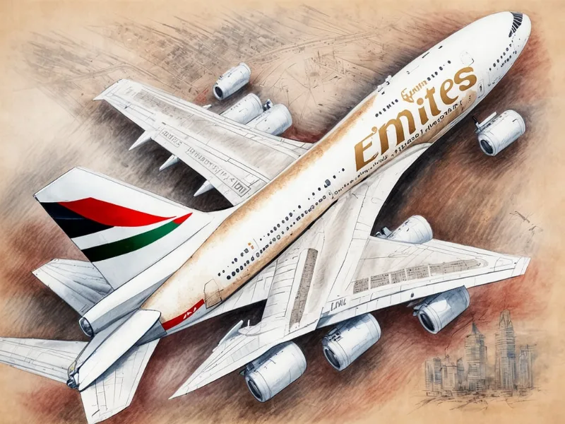 Emirates A380 überfliegt Dubai 7s: Ein spektakulärer Gruß zum UAE National Day