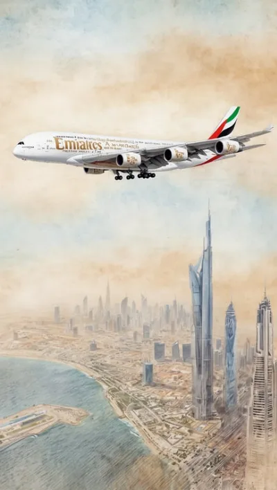 Emirates A380 überfliegt Dubai 7s: Ein spektakulärer Gruß zum UAE National Day
