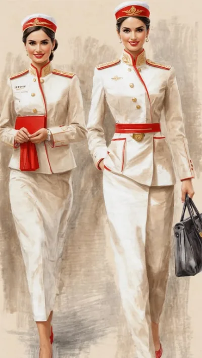 Emirates präsentiert elegante neue Uniformen für VIP-Passagierdienst
