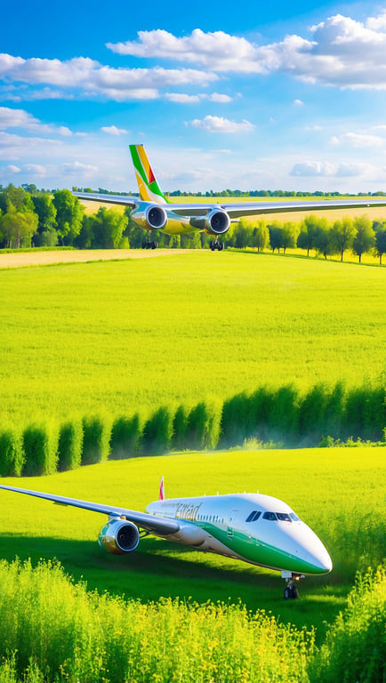 Emirates und Etihad setzen auf grüne Luftfahrt mit SAF und Wasserstoff