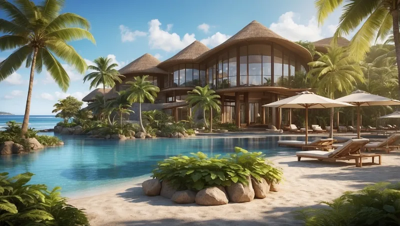 Entdecke das neue Hilton Resort: Luxus am Traumstrand wagen