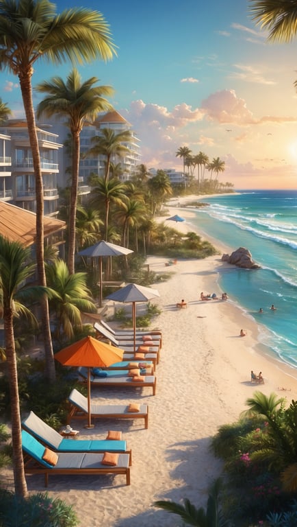 Entdecke das neue Luxusresort am sonnigen Strand von Florida
