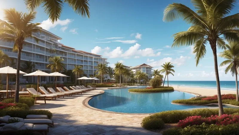 Entdecke den neuesten Luxus in Floridas Hilton Resort am Strand