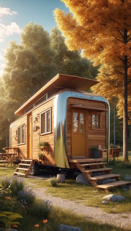 Entdecke die Caravanserei: Tiny Houses und Camping bei Berlin