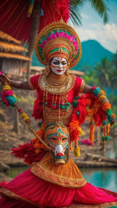 Entdecke Kathakali-Tanz, junge Störche & Salzbauern – Natur und Kultur hautnah erleben!