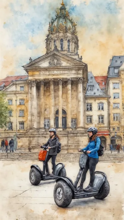 Entdecke Leipzig auf dem Segway bei einer geführten Tour zum Völkerschlachtdenkmal