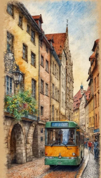 Entdecke Nürnberg mit der Hop-On/Hop-Off-Bustour