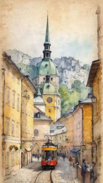 Entdecke Salzburg bei einer Tagestour ab München mit dem Zug