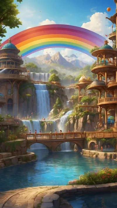 Entdecke spannende Industriekultur, Wasserspiele und Regenbögen – Deine Reise ins Abenteuer!