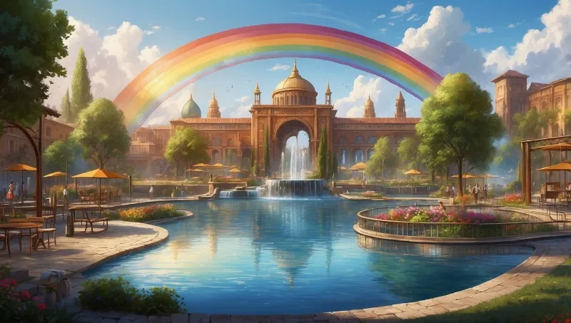 Entdecke spannende Industriekultur, Wasserspiele und Regenbögen – Deine Reise ins Abenteuer!