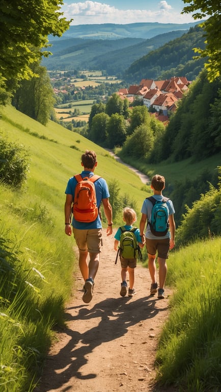 Entdecke Thüringens Familienwanderwege im Sommerabenteuer