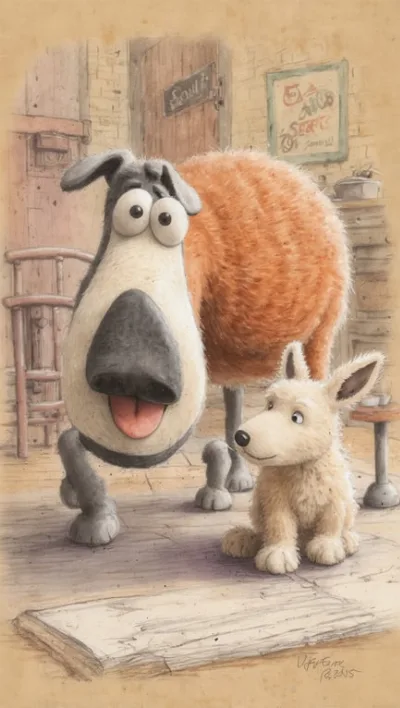 Entdecke Wallace & Gromit und Shaun the Sheep in Detroit