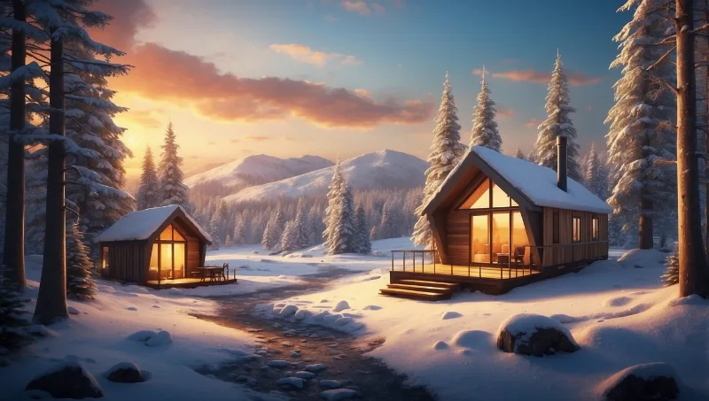 Entfliehe dem Winterblues: Hygge im Tiny House Resort erleben