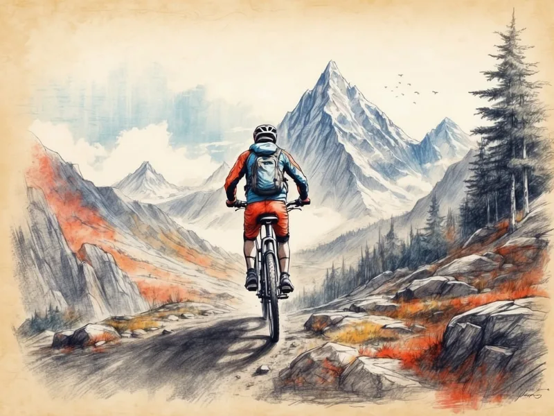 Entwicklung des Mountainbikings als Sport