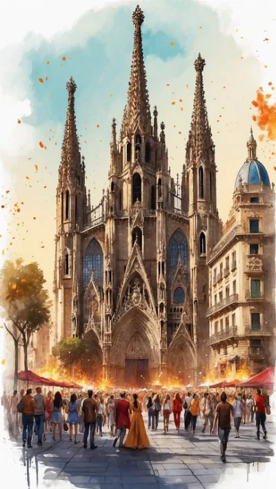 Erlebe Barcelonas feuriges Correfoc – Tanz mit den Teufeln und Funken!