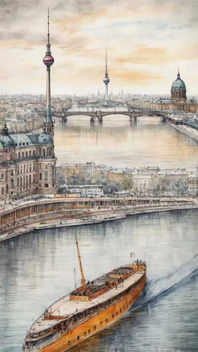 Erlebe Berlin vom Wasser aus bei einer E-Boat Sightseeing Tour
