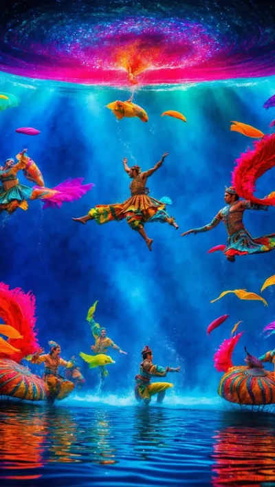 Erlebe das erste Wasser-Abenteuer von Cirque du Soleil in Mexico