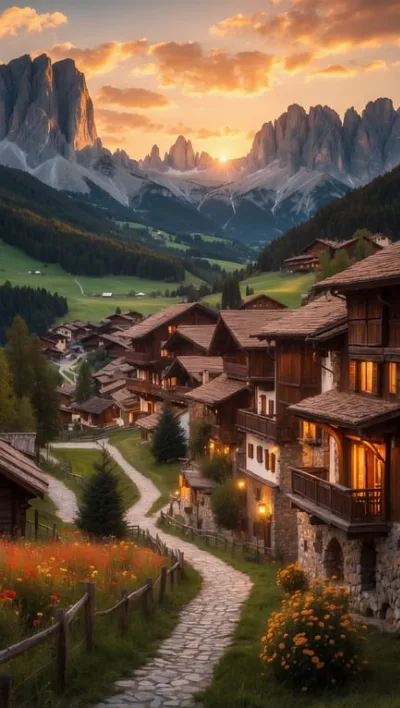 Erlebe das Farbenspiel der Burning Dolomites im Val Gardena
