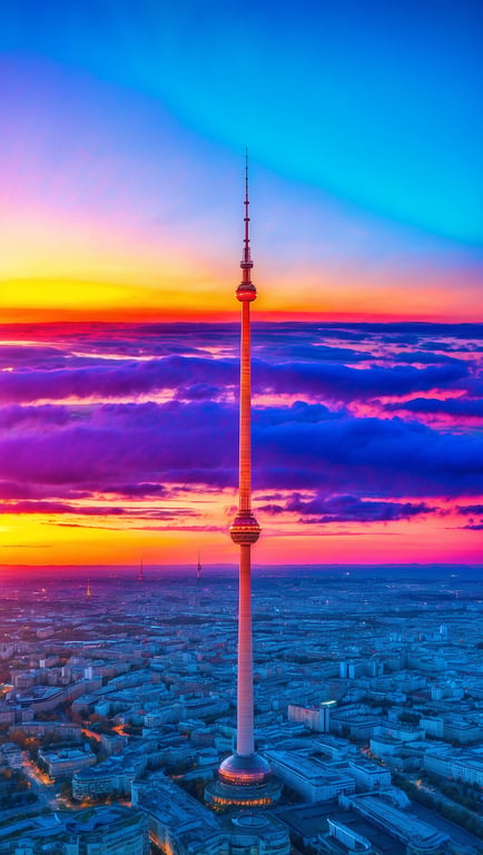 Erlebe den Berliner Fernsehturm mit atemberaubender Aussicht ganz nah