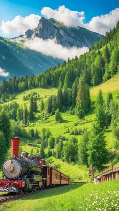 Erlebe die Alpen: Nostalgische Dampflokreise 2026!