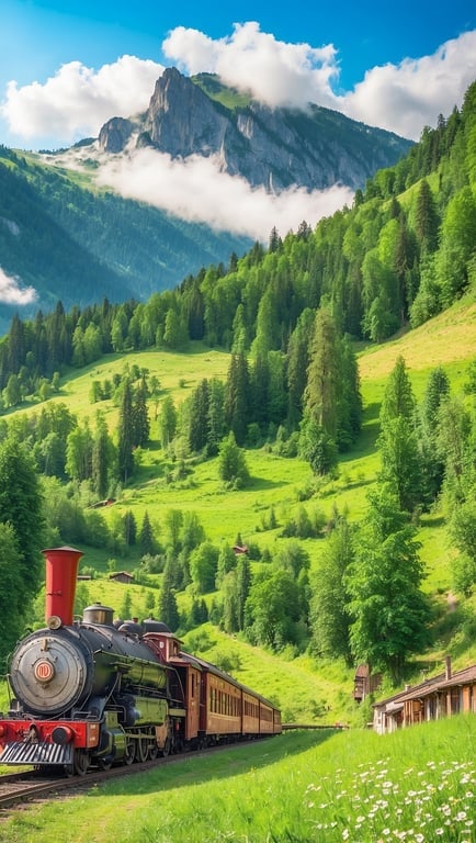 Erlebe die Alpen: Nostalgische Dampflokreise 2026!