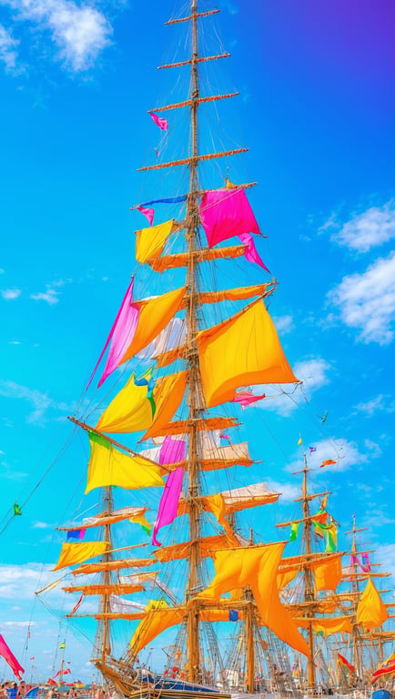 Erlebe die Kieler Woche und die beeindruckende Windjammerparade live!