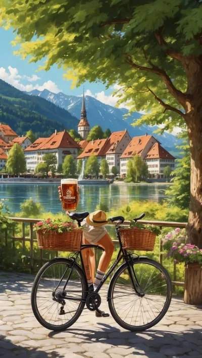 Erlebe die neue Brauerei-Radtour am Tegernsee und genieße Bier und Natur