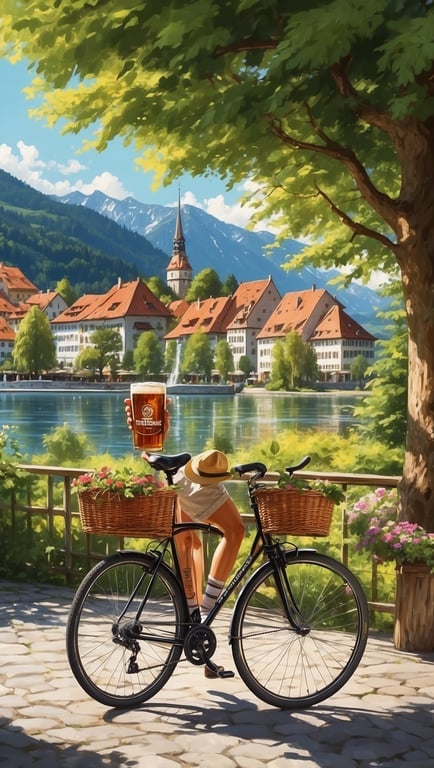 Erlebe die neue Brauerei-Radtour am Tegernsee und genieße Bier und Natur