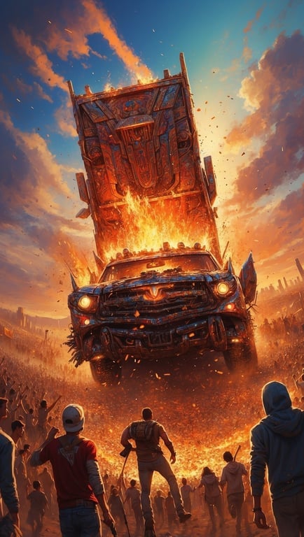 Erlebe Feuer, Kunst und Breakdance: Correfoc, Cadillac Ranch & World Games