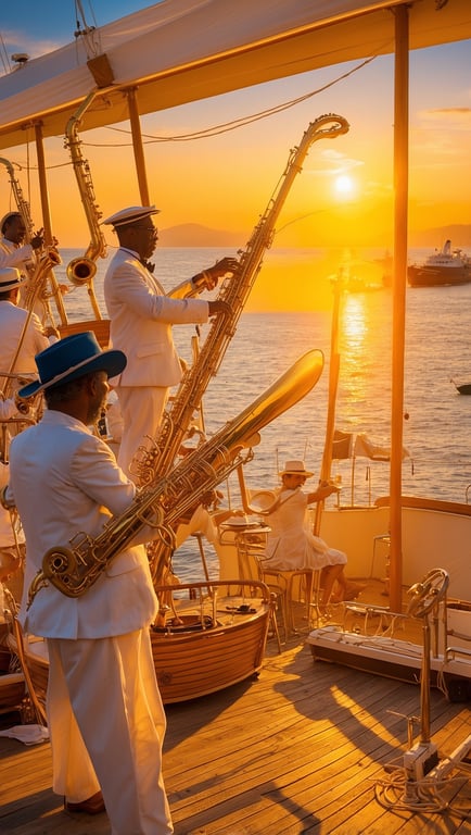 Erlebe Jazz und Segelabenteuer an Bord der Sea Cloud Spirit