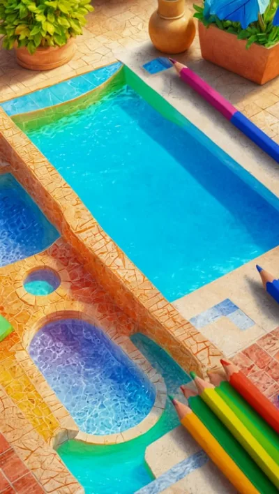 Erlebe Kunst und Erfrischung im coolsten Pool der Welt!