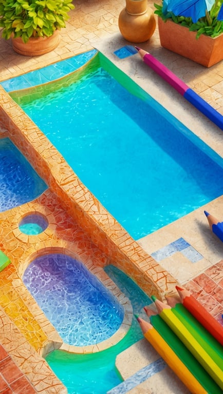 Erlebe Kunst und Erfrischung im coolsten Pool der Welt!