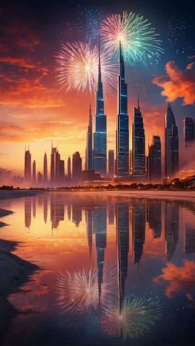 Erlebe magische Feuerwerke in Dubai und der Uyuni-Salzwüste 2025