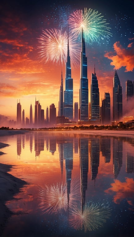 Erlebe magische Feuerwerke in Dubai und der Uyuni-Salzwüste 2025